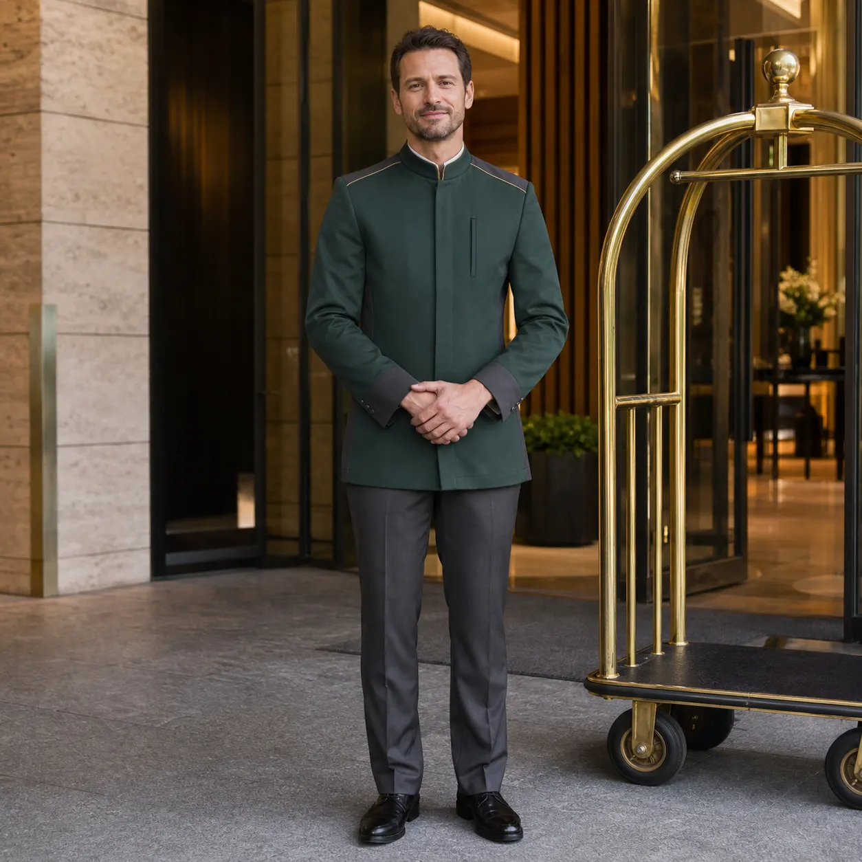 HO007 PORTIER Bellboy Jacket