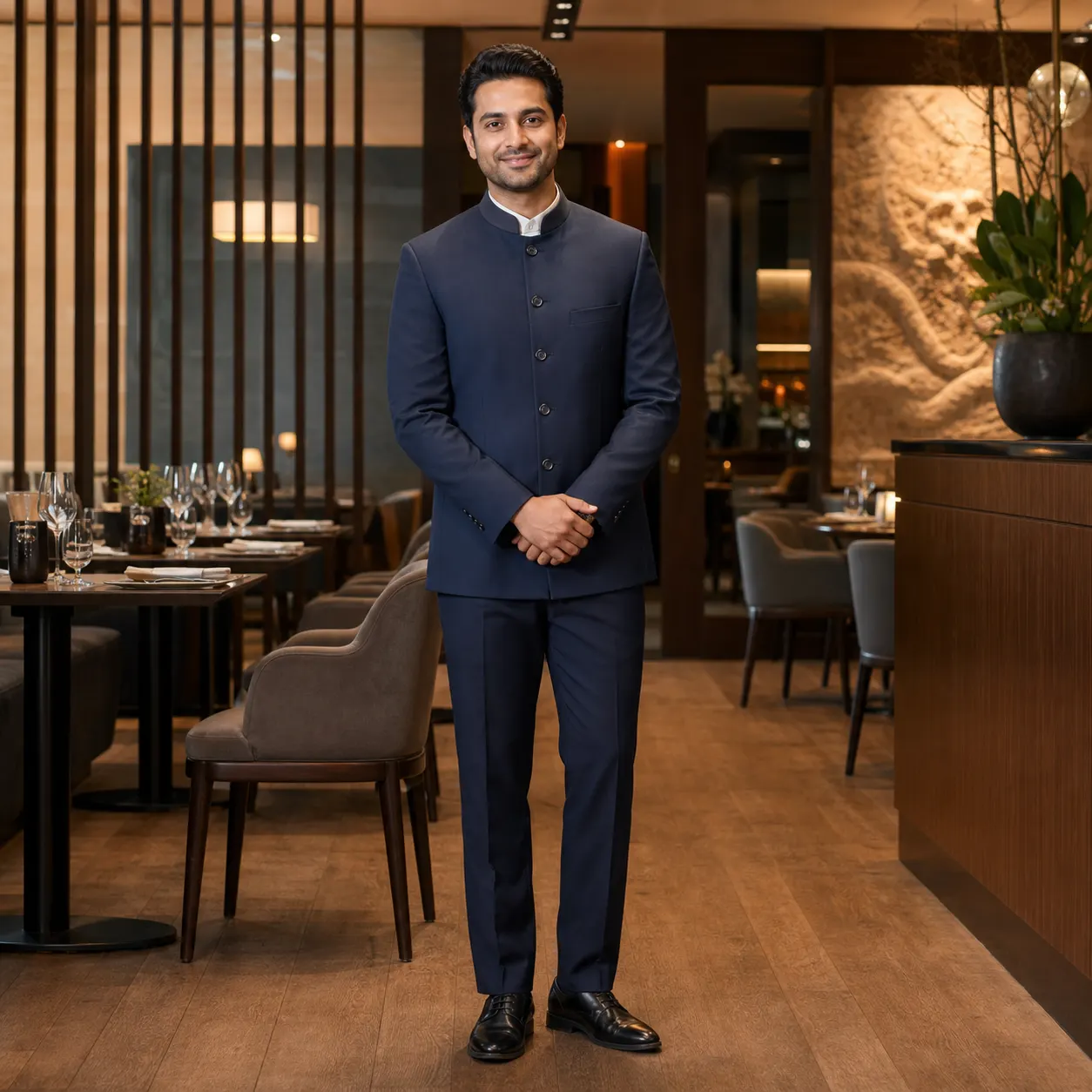 HO009 VIRAT Bandh Gala Suit