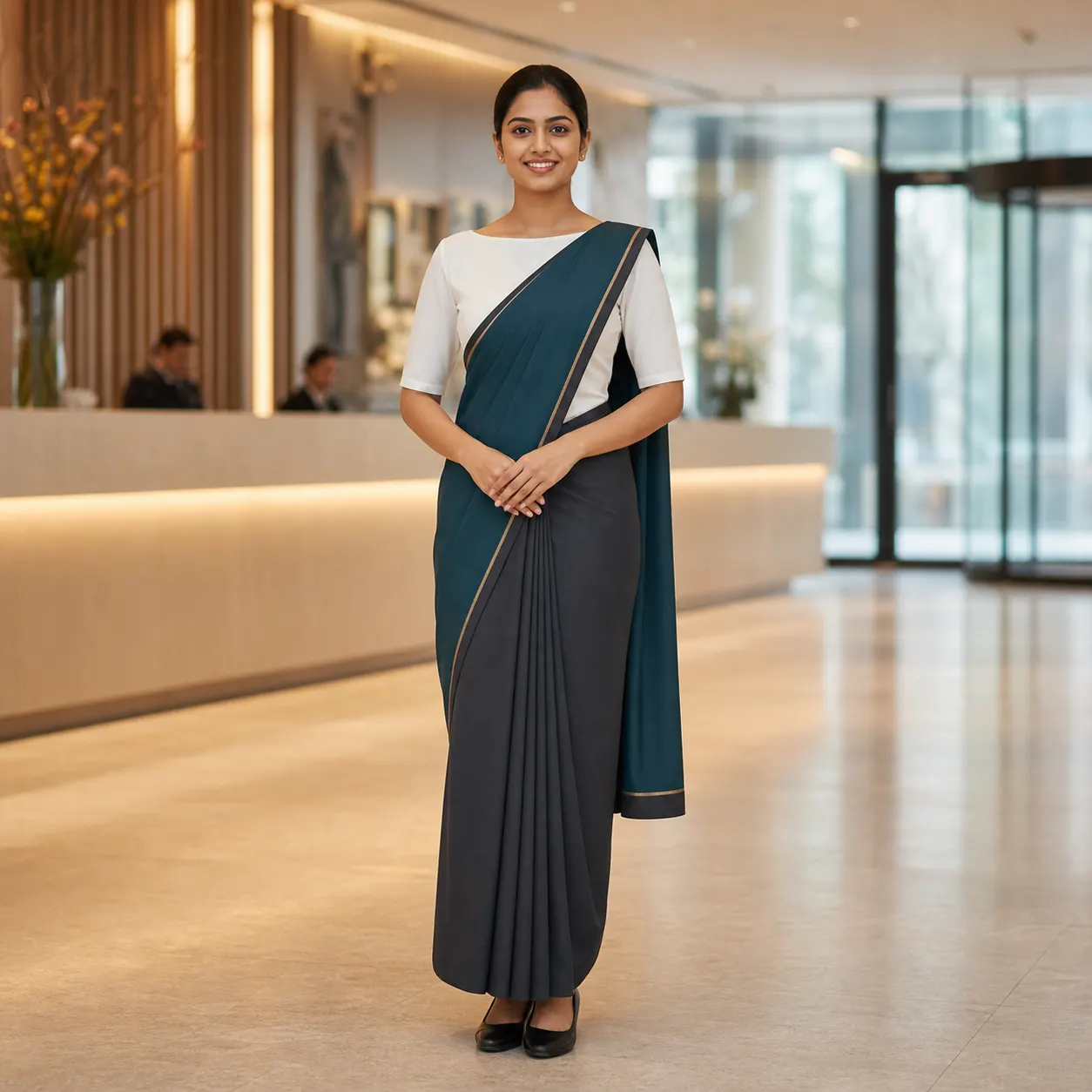 HO011 KAVYA Pre-Draped Saree
